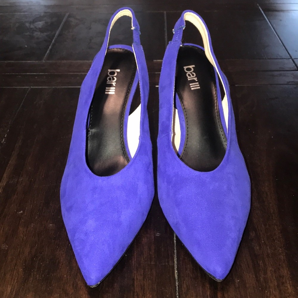 Brand New Blue Suede Shoes!